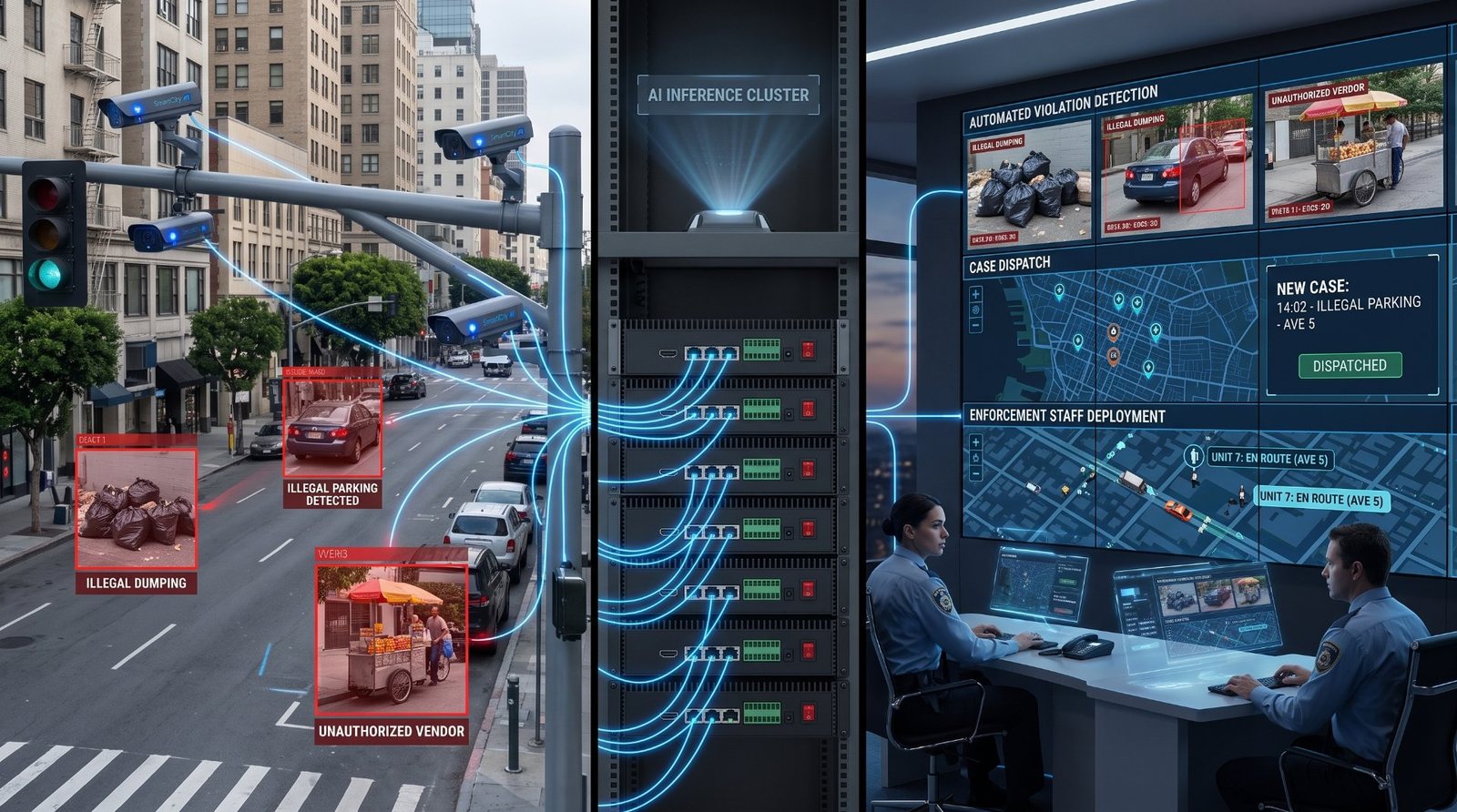 Smart City Management - AI video analytics deployment